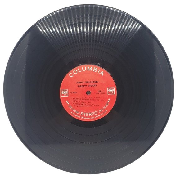 Andy Williams Happy Heart (Vinyl, 1969) Columbia CS 9844 VG LP Record Album - Picture 2 of 9